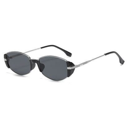Flat Lens Shield Sunglasses
