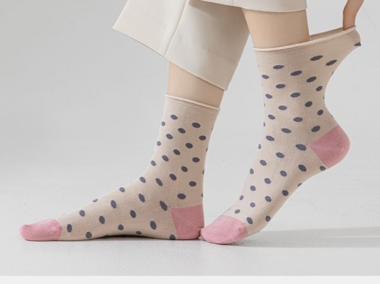 Chaussettes à pois