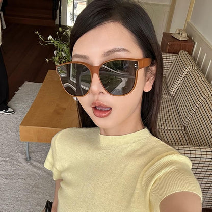 Round Polarized Sunglasses