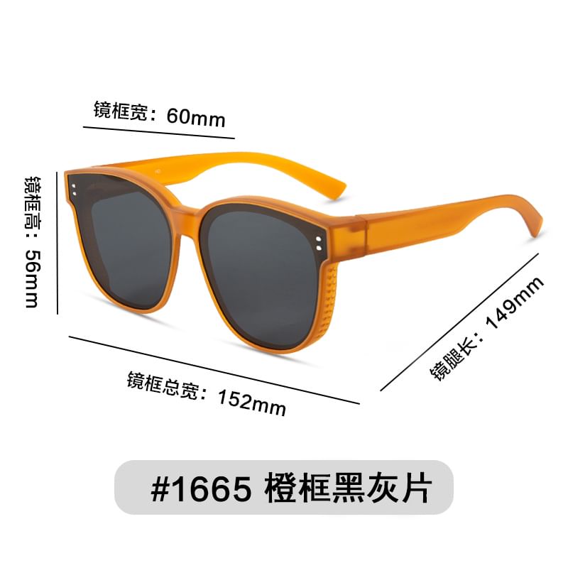 Round Polarized Sunglasses