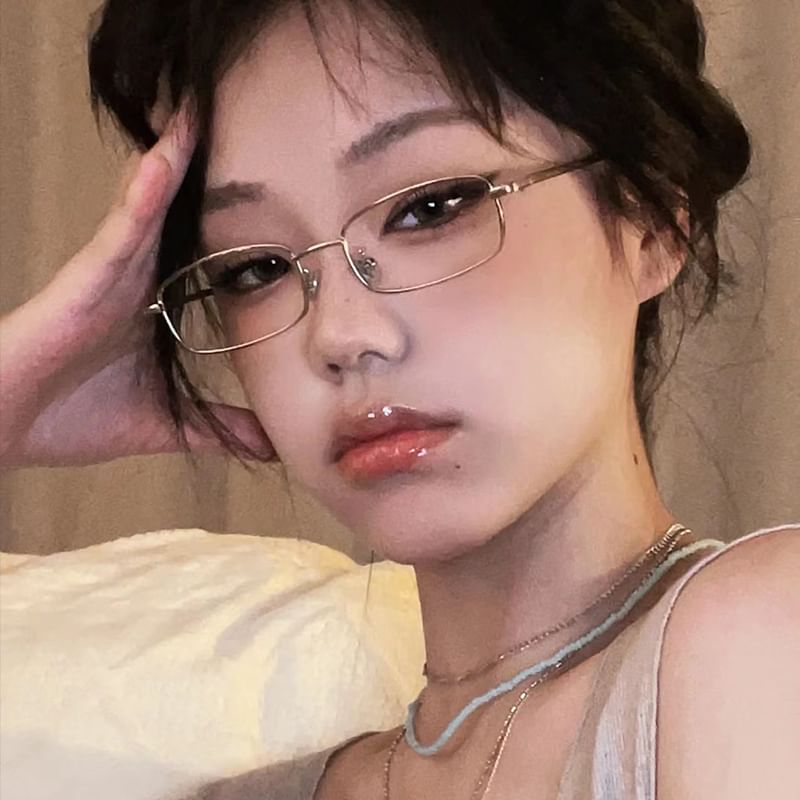 Metal Frame Blue Light Blocking Eyeglasses