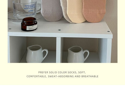 Set of 3 Pairs: Plain Socks