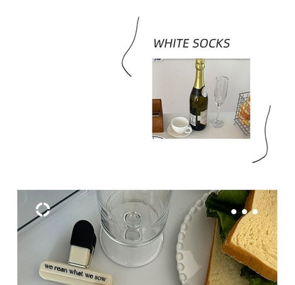 Set of 3 Pairs: Plain Socks