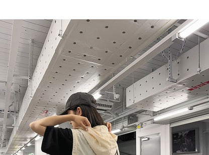 Duffel Lettering Nylon Bag