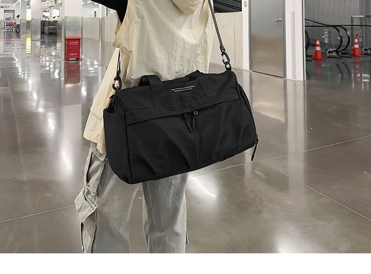 Duffel Lettering Nylon Bag