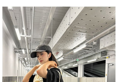 Duffel Lettering Nylon Bag