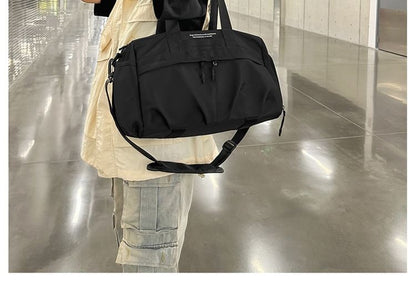 Duffel Lettering Nylon Bag