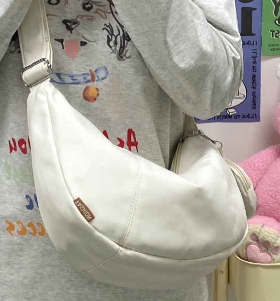 Coin Purse Pouch Crossbody Plain With Zipper