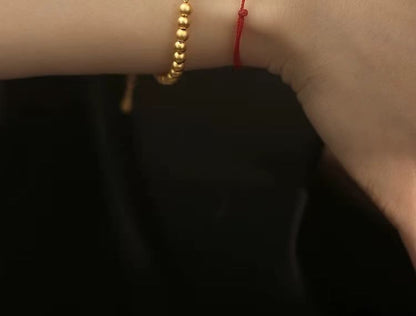 Fish Charm String Bracelet