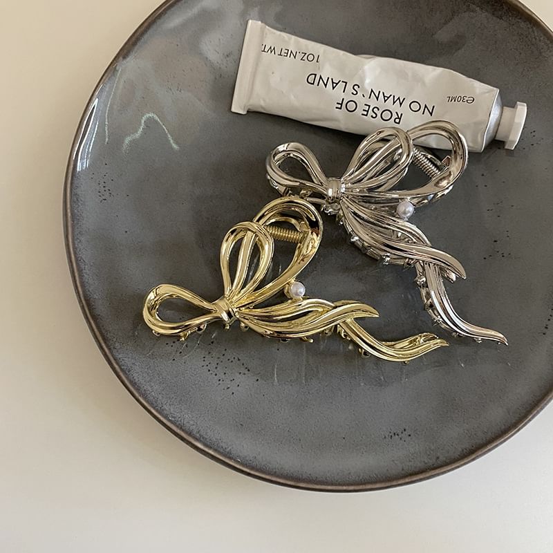 Bow Alloy Hair Claw