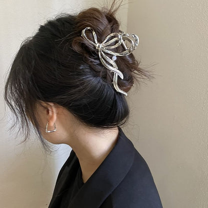 Bow Alloy Hair Claw