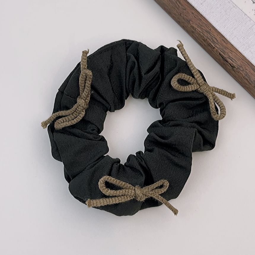 Bow Accent Scrunchie