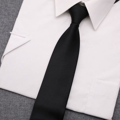 Plain Pre Tied Neck Tie