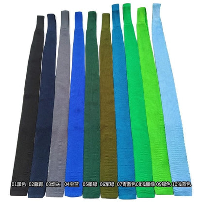 Plain Knit Neck Tie