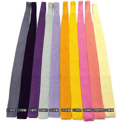 Plain Knit Neck Tie