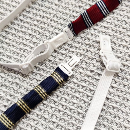 Striped Neck Tie / Pre Tied Neck Tie