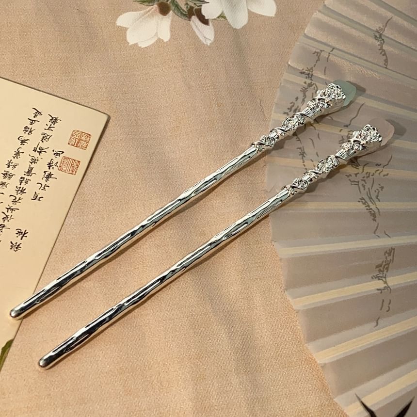 Irregular Faux Gemstone Alloy Hair Stick