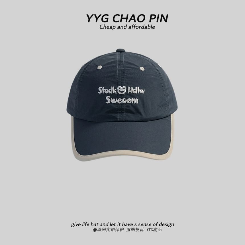 Cap Embroidered Letter Baseball