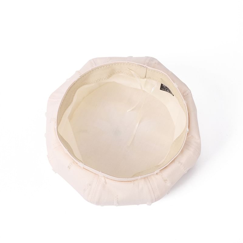 Distressed Plain Beret