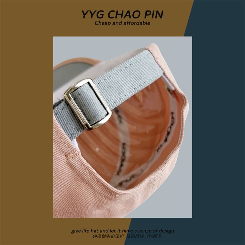 Embroidered Letter Cap Baseball