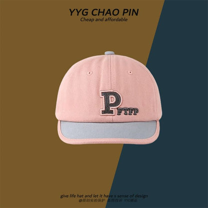 Embroidered Letter Cap Baseball