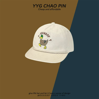 Embroidered Duck Baseball Cap