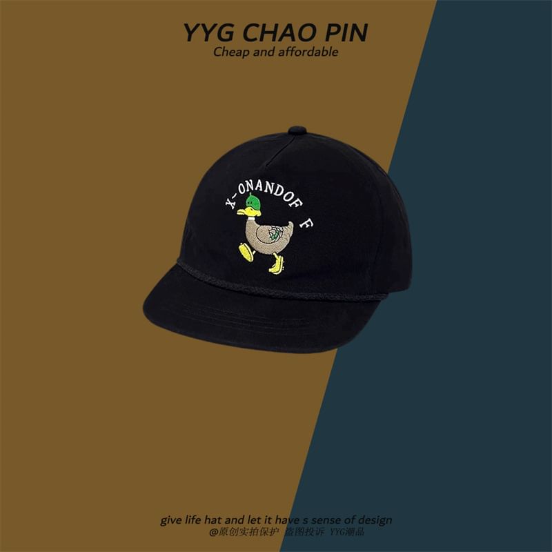 Embroidered Duck Baseball Cap