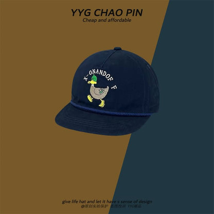 Embroidered Duck Baseball Cap