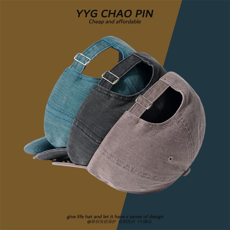 Baseball Cap Letter Embroidered