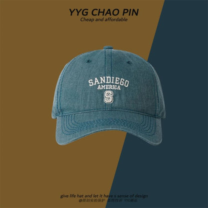 Baseball Cap Letter Embroidered