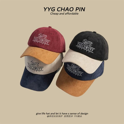 Letter Cap Embroidered Baseball