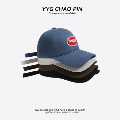 Letter Baseball Embroidered Cap