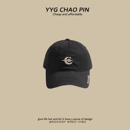 Letter Embroidered Cap Baseball