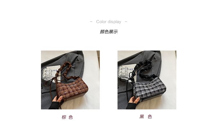 Plaid Crossbody Bag