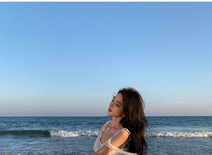 Sleeveless Cowl Neck Plain Ruffle Buckled Asymmetrical Maxi A-Line Dress