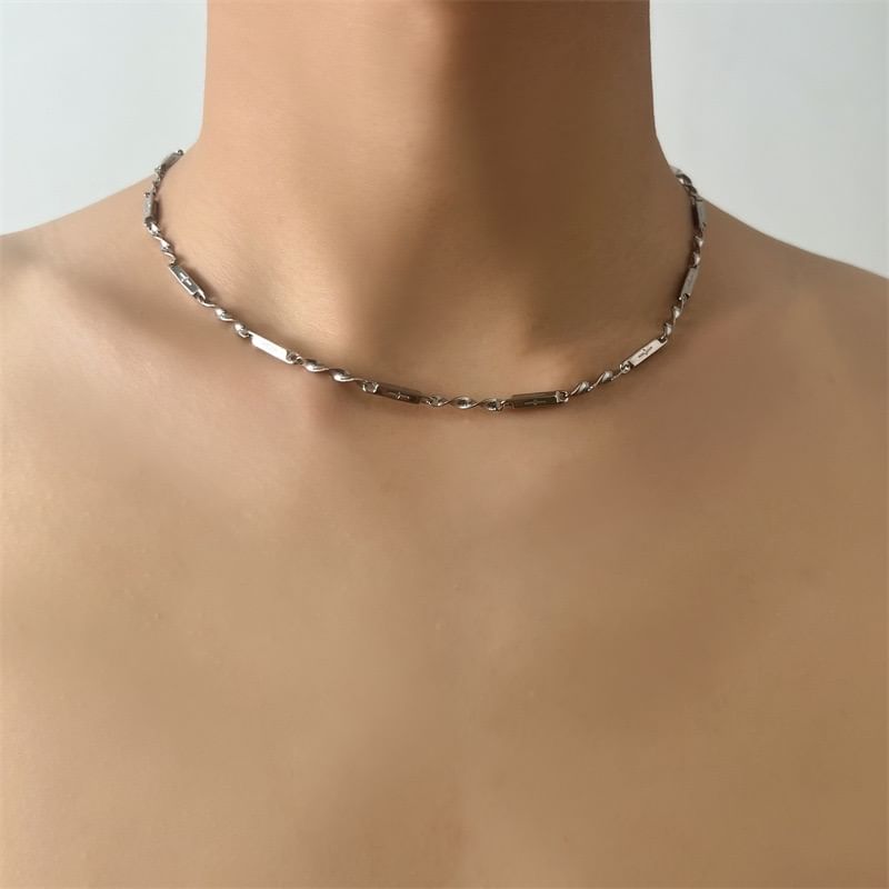 Stainless Steel Choker (Various Designs)