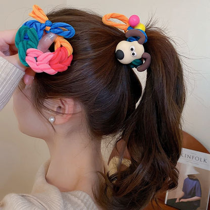 Braided Elastic Scrunchie