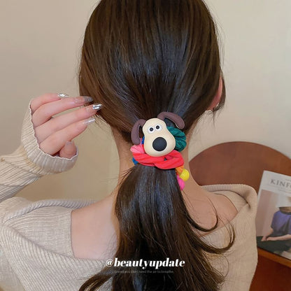 Braided Elastic Scrunchie