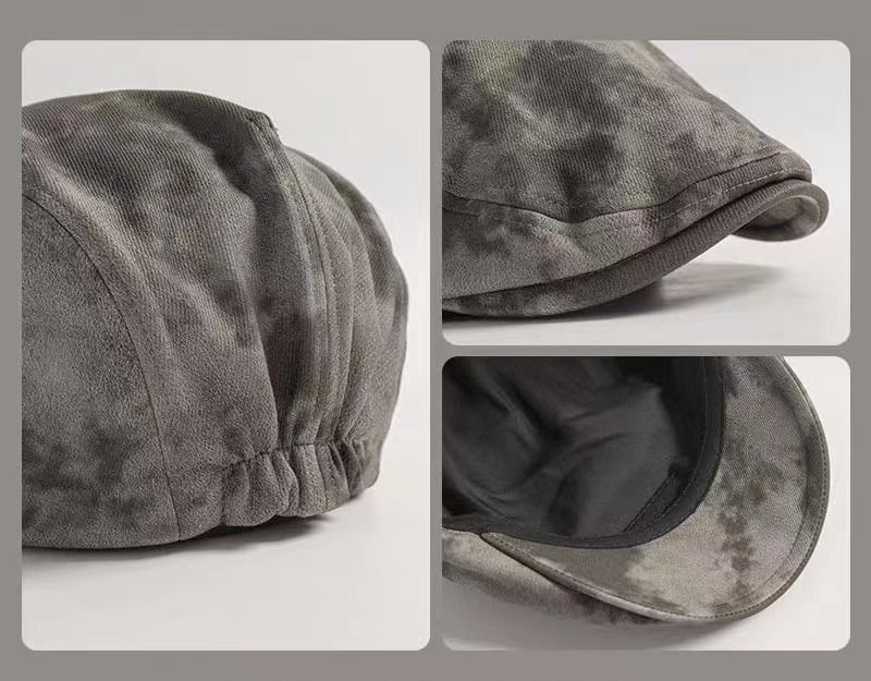 Tie Dye Flat Cap