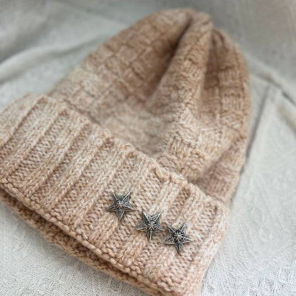 Melange Star Beanie
