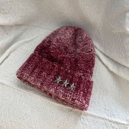 Melange Star Beanie