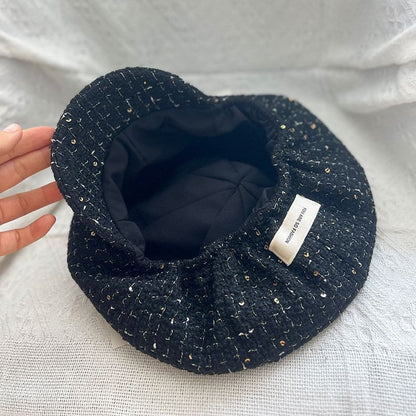 Tweed Newsboy Cap