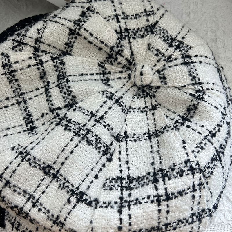 Tweed Newsboy Cap