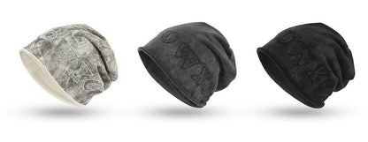 Tie Dye Lettering Applique Beanie