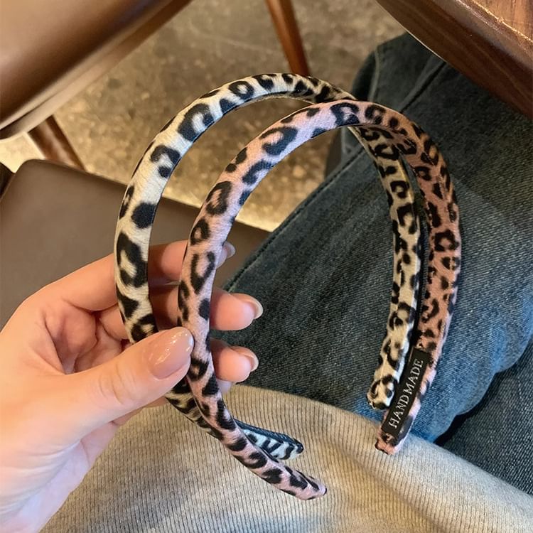 Leopard Print Headband