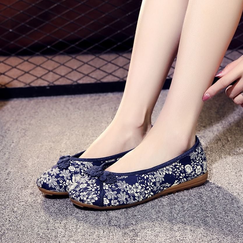 Embroidered Textile Flats