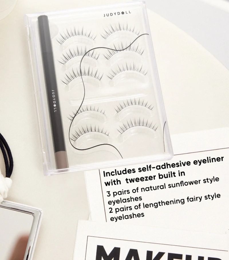 Eyelashes & Adhesive Eyeliner Kit