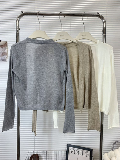 Classic Open Front Cardigan