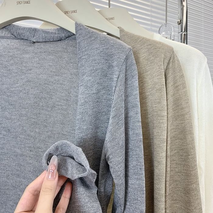 Classic Open Front Cardigan