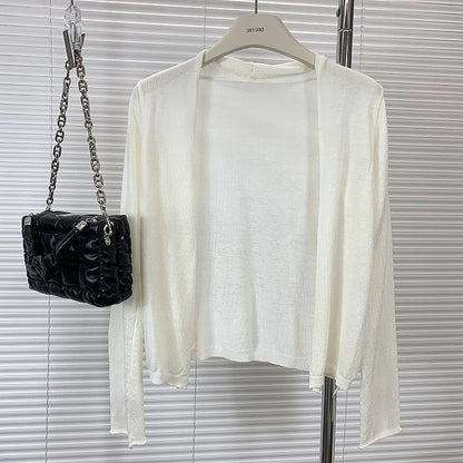 Classic Open Front Cardigan